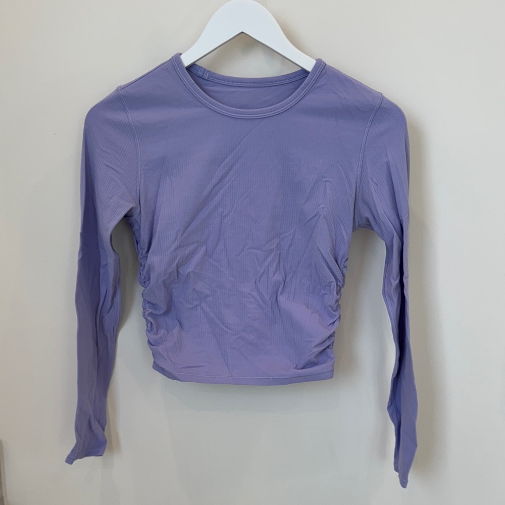 Lavender Long Sleeve Women's Top